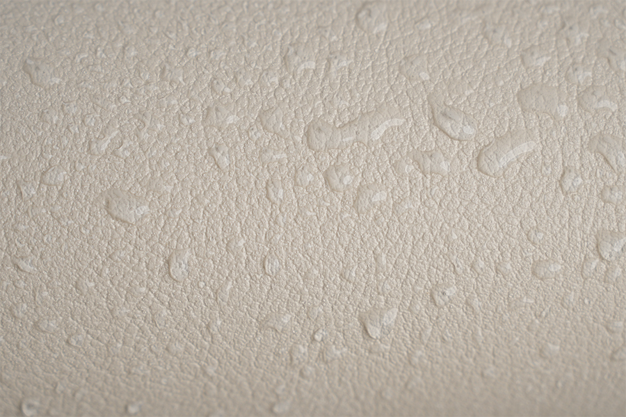 Helle PVC-Dekorfolie mit Kunstlederstruktur