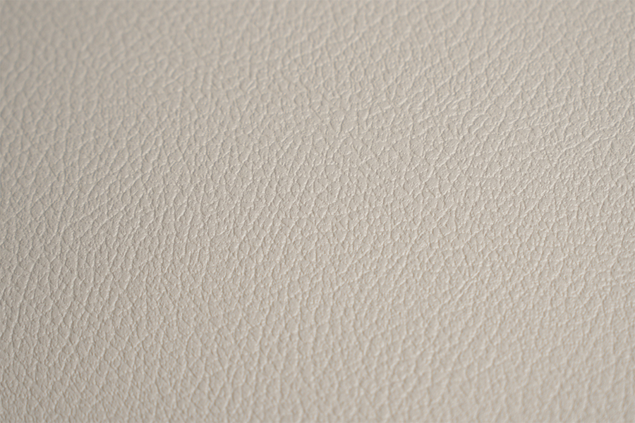 Helle PVC-Dekorfolie mit Kunstlederstruktur